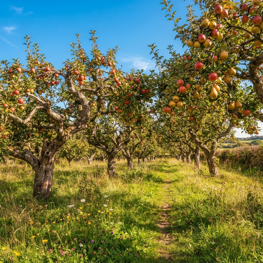 Fruit Orchard: Blossom, then weight